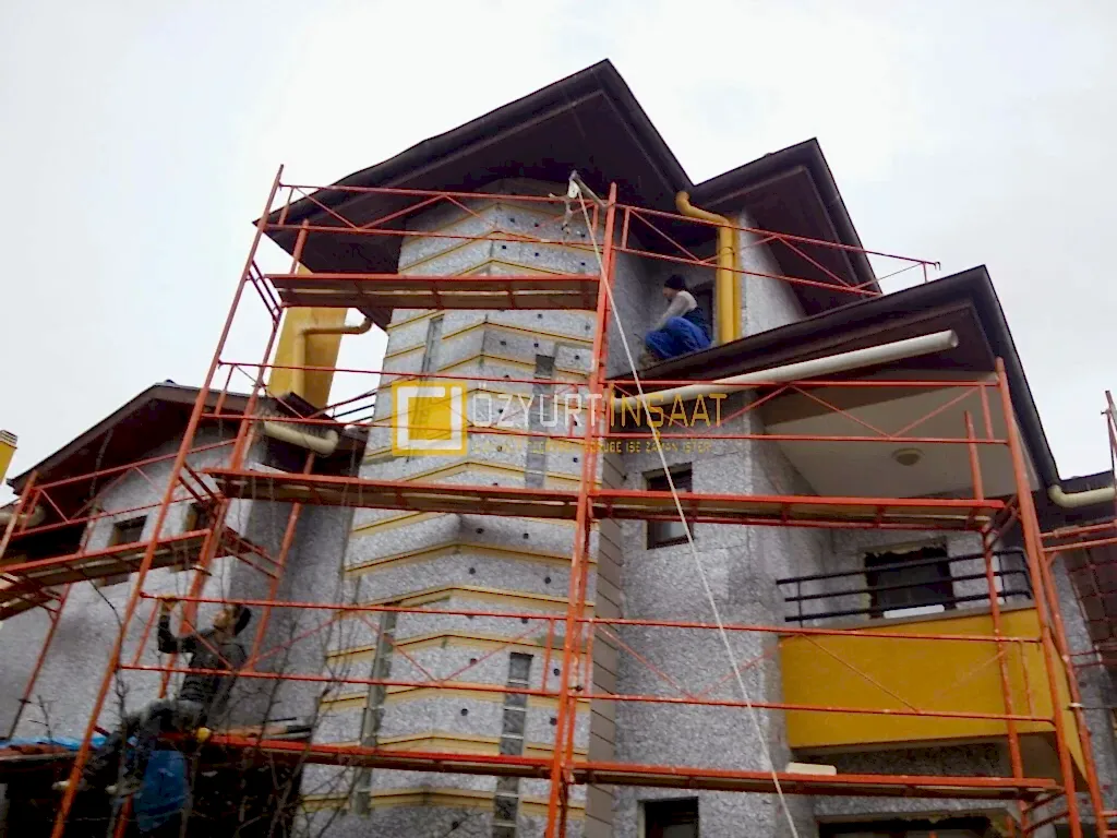 Türkkonut villa capatect dalmaçyalı mantolama