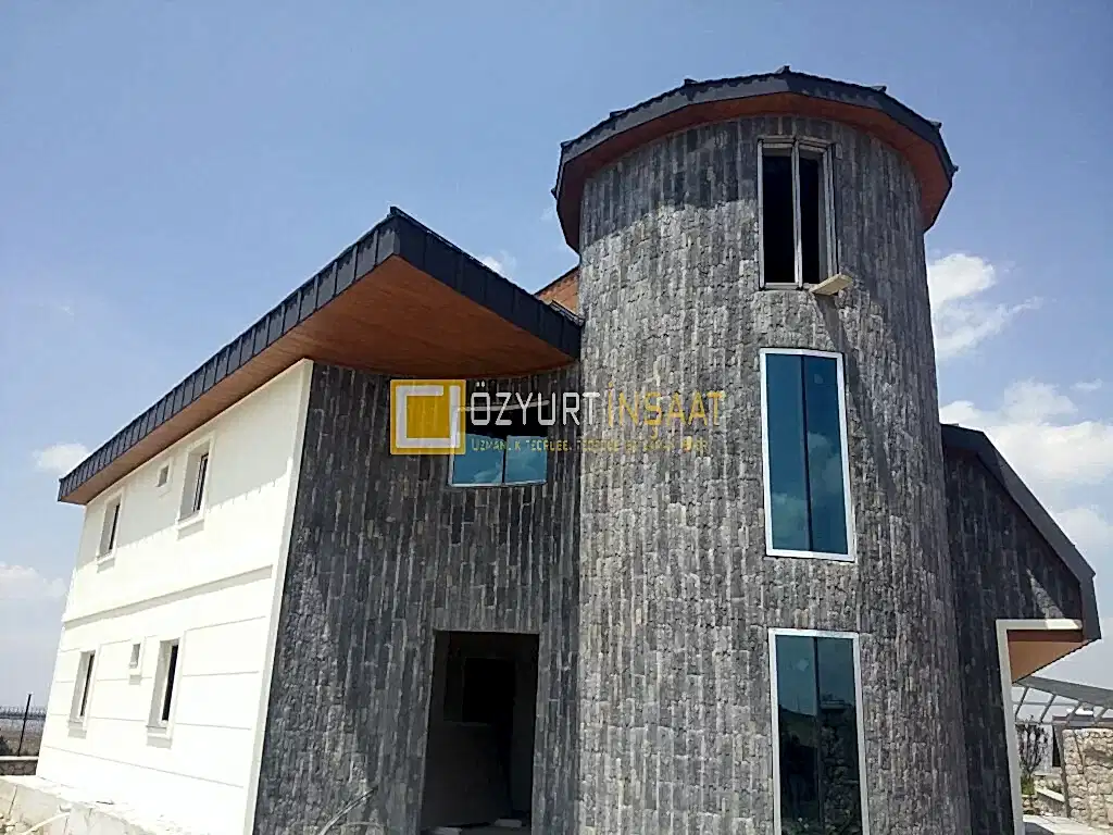 incek villa mantolama ve dekoratif taş kaplama